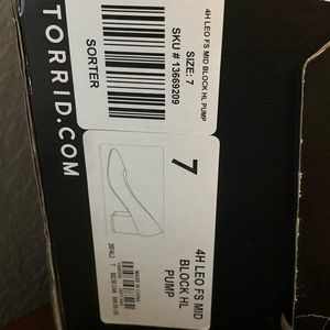 Leopard Mid Block Pumps